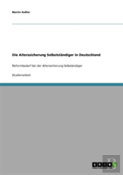 Die Alterssicherung Selbststandiger In Deutschland
