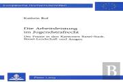 Die Arbeitsleistung Im Jugendstrafrecht