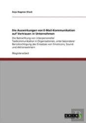 Die Auswirkungen Von E-Mail-Kommunikation Auf Vertrauen In Unternehmen