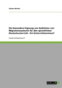 Die Besondere Eignung Von Gedichten Von Migrationsautoren Fur Den Sprachlichen Deutschunterricht - Ein Unterrichtsentwurf