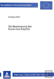 Die Besteuerung Des Know-How-Exports