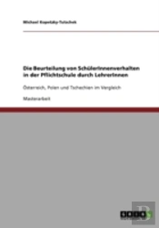 Die Beurteilung Von Schulerinnenverhalten In Der Pflichtschule Durch Lehrerinnen