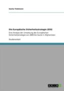 Die Europaã‚Â¤Ische Sicherheitsstrategie (Ess)
