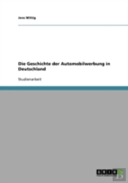 Bertrand.pt - Die Geschichte Der Automobilwerbung In Deutschland