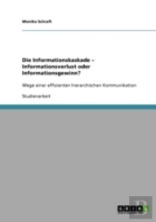 Die Informationskaskade - Informationsverlust Oder Informationsgewinn?