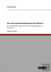 Die Intermediale Beobachtung Des Schaã‚Â¶Nen?