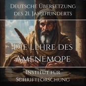 Die Lehre Des Amenemope