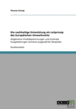 Bertrand.pt - Die Nachhaltige Entwicklung Als Leitprinzip Des Europaischen Umweltrechts