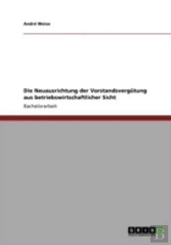 Bertrand.pt - Die Neuausrichtung Der Vorstandsvergatung Aus Betriebswirtschaftlicher Sicht
