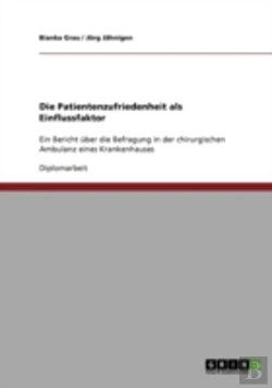Bertrand.pt - Die Patientenzufriedenheit Als Einflussfaktor
