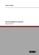 Die Privatsphaã‚Â¤Re Im Internet