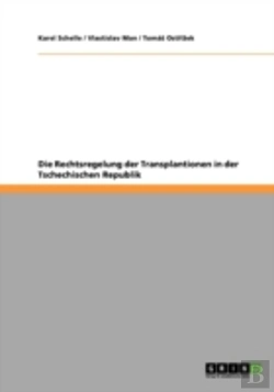 Bertrand.pt - Die Rechtsregelung Der Transplantionen In Der Tschechischen Republik