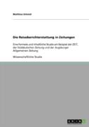 Die Reiseberichterstattung In Zeitungen