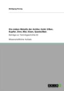 Die Sieben Metalle Der Antike