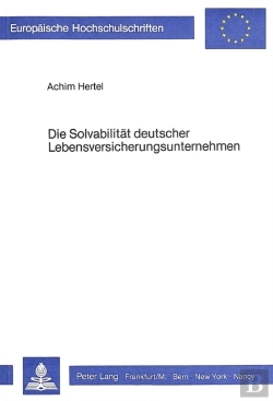 Bertrand.pt - Die Solvabilitaet Deutscher Lebensversicherungsunternehmen