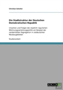 Bertrand.pt - Die Stadtstruktur Der Deutschen Demokratischen Republik