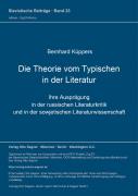 Die Theorie Vom Typischen In Der Literatur