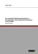 Die Verschaã‚Â¤Rfte Missbrauchsaufsicht Im Energiesektor