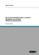 Die Wissenschaftliche Spur In Johann Wolfgang Von Goethes Wahlverwandtschaften
