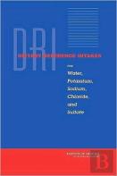 Dietary Reference Intakes For Water, Potassium, Sodium, Chloride, And Sulfate