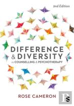 Difference And Diversity In Counselling And Psychotherapy