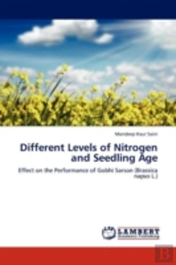 Bertrand.pt - Different Levels Of Nitrogen And Seedling Age