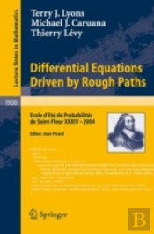 Differential Equations Driven By Rough Paths