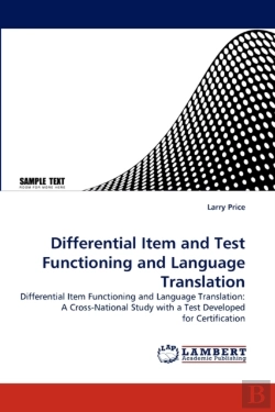 Bertrand.pt - Differential Item And Test Functioning And Language Translation