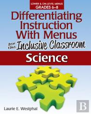 Differentiating Instruction With Menus For The Inclusive Classroom