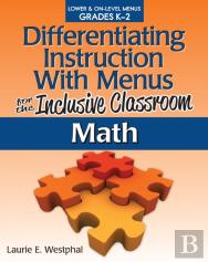Differentiating Instruction With Menus For The Inclusive Classroom