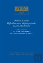 Difficultes Sur La Religion Proposees Au Pere Malebranche
