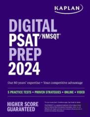 Digital Psat/Nmsqt Prep 2024 With 1 Full Length Practice Test, Practice Questions, And Quizzes