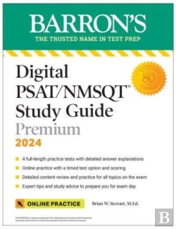 Bertrand.pt - Digital Psat/Nmsqt Study Guide Premium, 2024: 4 Practice Tests + Comprehensive Review + Online Practice
