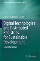 Digital Technologies And Distributed Registries For Sustainable Development