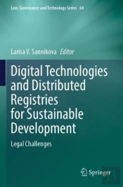 Digital Technologies And Distributed Registries For Sustainable Development