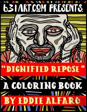 Dignified Repose: A Coloring Book