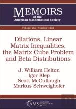 Dilations, Linear Matrix Inequalities, The Matrix Cube Problem And Beta Distributions