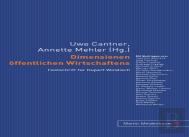 Dimensionen Oeffentlichen Wirtschaftens