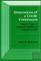 Dimensions Of A Creole Continuum