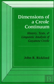 Dimensions Of A Creole Continuum