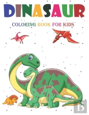 Dinasaur Coloring Book For Kids