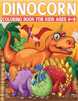 Bertrand.pt - Dinocorn Coloring Book For Kids
