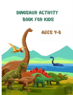 Bertrand.pt - Dinosaur Activity Book For Kids Ages 4-8