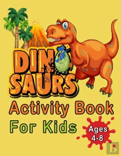 Bertrand.pt - Dinosaur Activity Book For Kids Ages 4-8