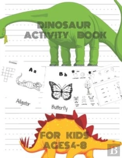 Bertrand.pt - Dinosaur Activity Book For Kids Ages 4-8