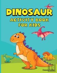 Dinosaur Activity Book For Kids