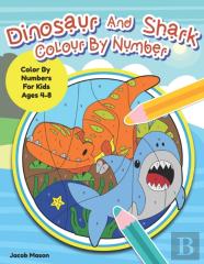 Dinosaur And Shark Colour By Number