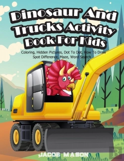 Bertrand.pt - Dinosaur And Trucks Activity Book For Ki