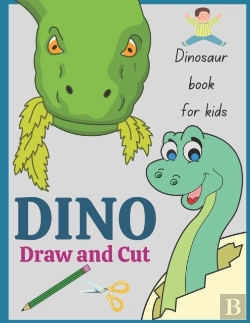 Bertrand.pt - Dinosaur Book For Kids Dino Draw And Cut