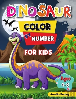 Bertrand.pt - Dinosaur Color By Number For Kids